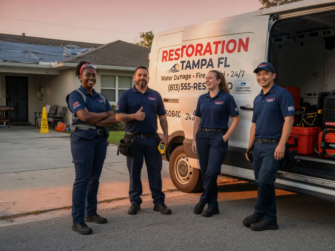 Water Damage Restoration company in Slovan, PA